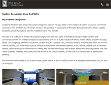 Tablet Screenshot of hqcustomdesign.com